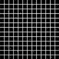Mosaic white grid 226x226